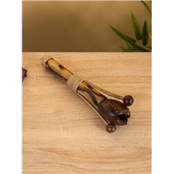 Сувенирный музыкальный инструмент «Тек тек», 25×8×10 см, бамбук, махагон