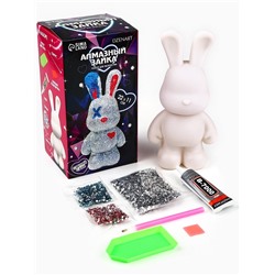 УЦЕНКА Алмазная мозаика на фигурке «Милый Зайка»