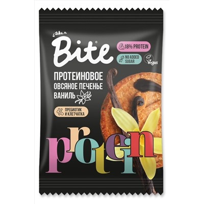 Печенье протеиновое овсяное с ванилью 69г ЭКОПРОДУКТЫ, 1184301