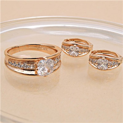 XUPING Кольцо/Серьги с замком кольцо арт. 58 0758 (id 289760)