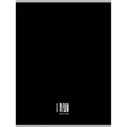 Тетрадь А4  80л клетка "МИНИМАЛИЗМ В ЧЁРНОМ - 2" 80-8902 Проф-Пресс