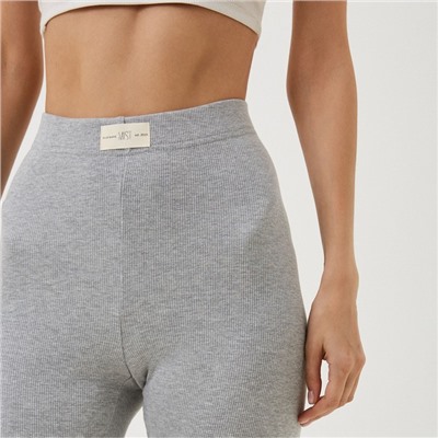 Легинсы спортивные женские Mist Old School, размер 48 (рост 165 см), серые