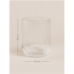 Стаканы SL Home «Модерн», 260 мл, 7.5×9.5 см, набор 6 шт., стекло, прозрачные