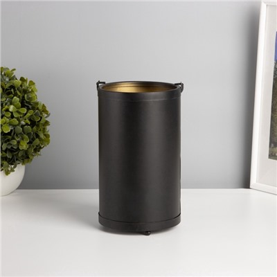 Фигурка светящаяся RISALUX «Ночной лес», LED-ночник, 3×ААА, чёрный, 12×12×20.5 см