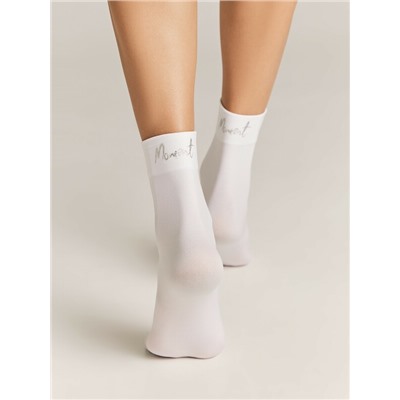 Полиамидные CONTE FANTASY Матовые носки с сияющей термоаппликацией Moment