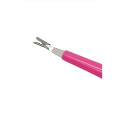 Mertz Нож для кутикулы A108, розовый KRISTALLER, 1222944