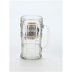 Кружка пивная стеклянная «Создан добиваться целей», 500 мл