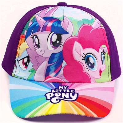 Кепка детская для девочки, размер 52-56, My Little Pony