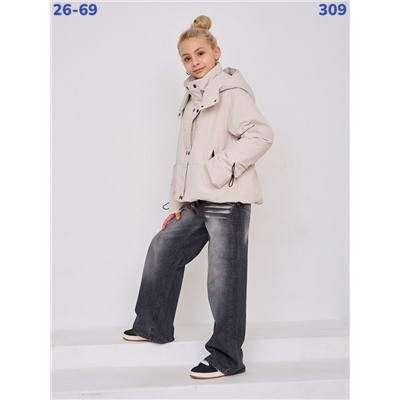 Куртка 309 св.бежевый