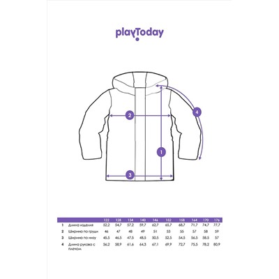 Куртка PLAYTODAY, 1031215