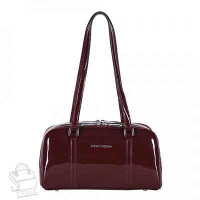 Сумка женская кожаная 5113P wine red Polina&Eiterou