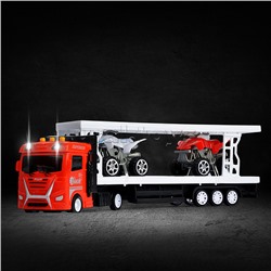 Автовоз с квадроциклами, в коробке