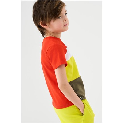 Фуфайка трикотажная для мальчиков (футболка) PLAYTODAY, 1240607