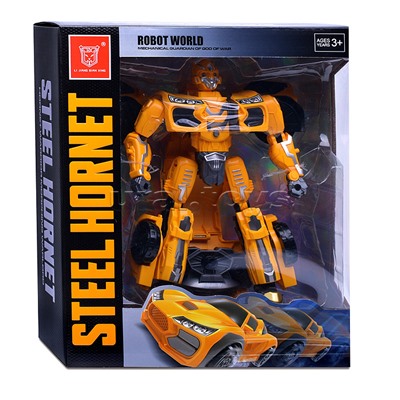 Робот трансформирующийся в спорткар, в коробке