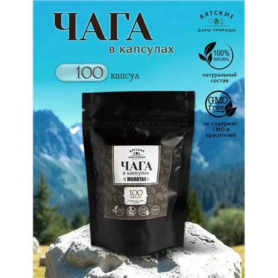 Чага молотая 100 капс.