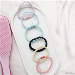 Резинка для волос 5 штук набор / N3172-7 /уп 1/723790 (Разноцветный)