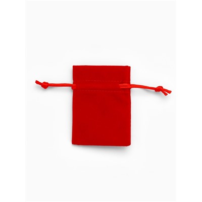 Мешочек бархатный «Классика», 6×8 см, фасовка 50 шт., красный