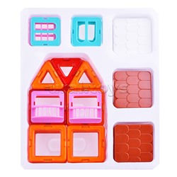 Конструктор магнитный "Цветные магниты" 50 дет., в коробке