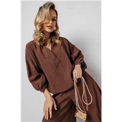 Блузка женская  4374/05/Коричневый
