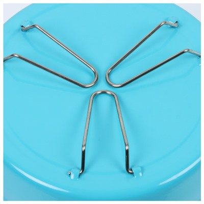 Гриль барбекю портативный, 27×22.5 см, голубой