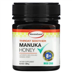 ManukaGuard, Мед манука, премиум-голд для горла, 8,8 унции (250 г)