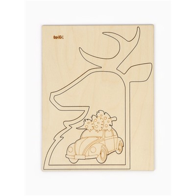 Роспись по дереву, панно 3D «Сказочные моменты», набор для творчества