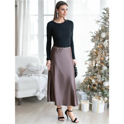 Лонгслив из премиального хлопка с эластаном