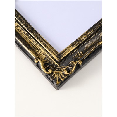 Фоторамка для фото 15×20 см «Узорная», пластик под т. золото, 19×23.8 см