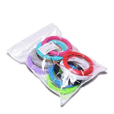 Набор пластика для ручки 3D (10 цветов по 10 м)