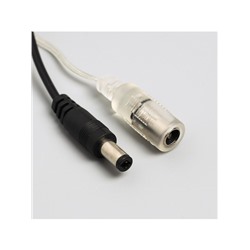 Гирлянда «Конский хвост» 10 нитей по 1 м, IP20, серебристая нить, 100 LED, свечение белое, 12 В