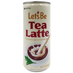 Безалкогольный напиток Ти Латте Let's Be (Летс Би) Lotte, Корея, 240 мл