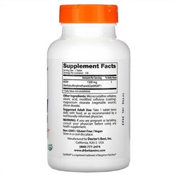 Doctor's Best, МСМ с OptiMSM, 1500 мг, 120 таблеток