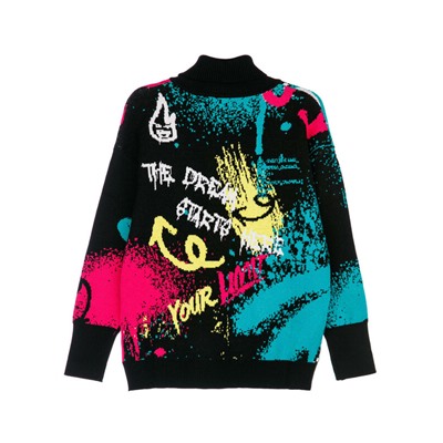 Свитер трикотажный для девочек