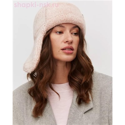 1015 WH Ушанка женская (56-58)