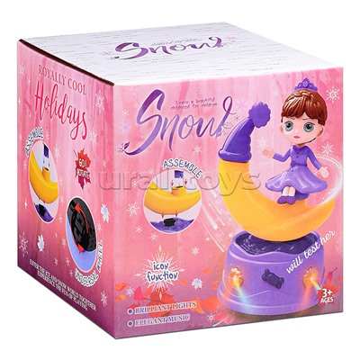 Интерактивная игрушка "Девочка на месяце" в коробке