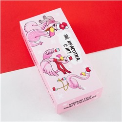 Носки женские новогодние KAFTAN «С Новым Годом!» размер 36-40 (23-25 см), набор 5 пар