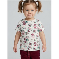 Джемпер детский трикотажный для девочек (футболка)