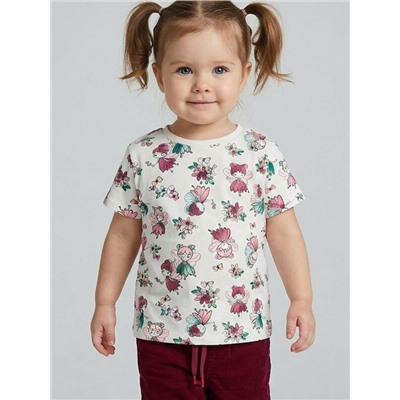 Джемпер детский трикотажный для девочек (футболка)