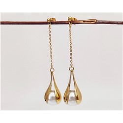 Серьги из стали