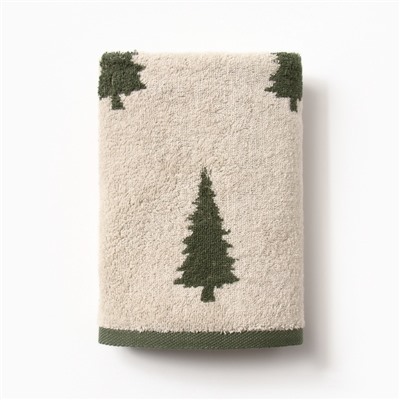 Полотенце махровое «Этель. Ёлки», 50×90 см, хлопок 100%
