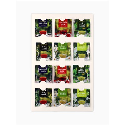 Адвент календарь с чаем «Счастья в новом году», 12 пакетиков