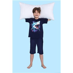 Пижама с шортами арт. ПМ-022-058 Акула НАТАЛИ, 1072061