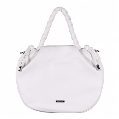 Сумка 593392 white Velina Fabbiana-Safenta