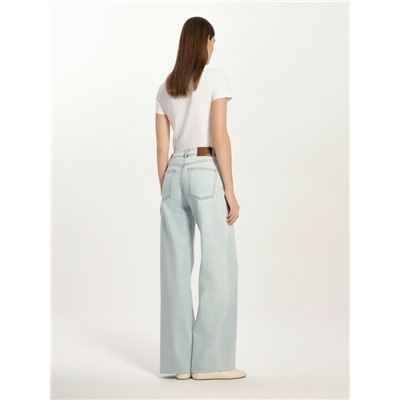 Wide leg CONTE CON-784 Джинсы wide leg ULTRA-LONG небесно-голубого цвета