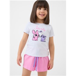 Пижама текстильная для девочек