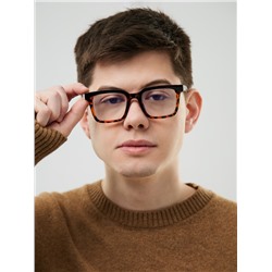 Очки для компьютера женские, имиджевые, ширина 13.8 см, дужка 13.8 см, линза 6.3×4.6 см
