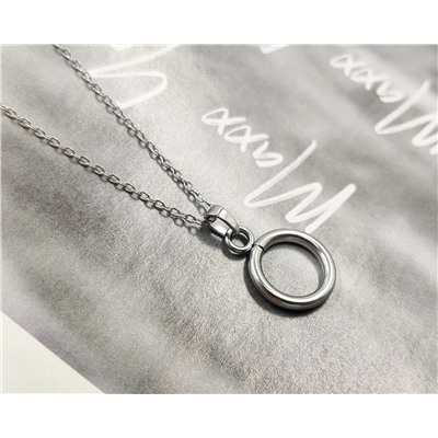 кулон из стали на цепочке