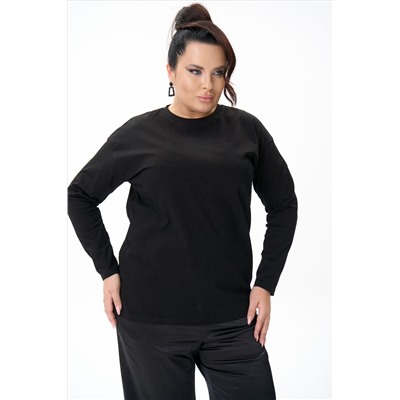 Лонгслив (черный)