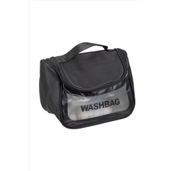 Kristaller Косметичка женская Washbag zippered envelope, чёрный KRISTALLER, 1111146