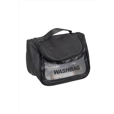 Kristaller Косметичка женская Washbag zippered envelope, чёрный KRISTALLER, 1111146